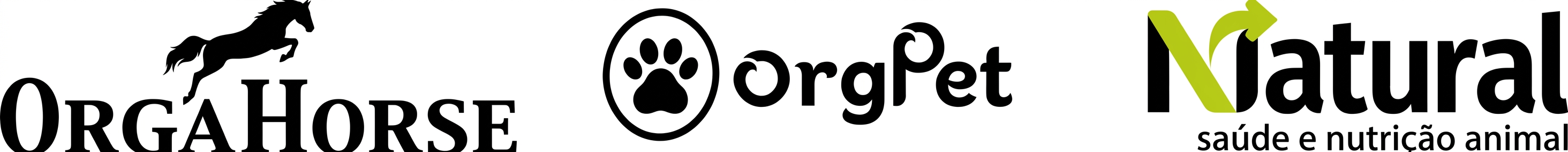 Marcas Orgânica: OrgaHorse, OrgaMax, OrgaLac, OrgaTop-H
